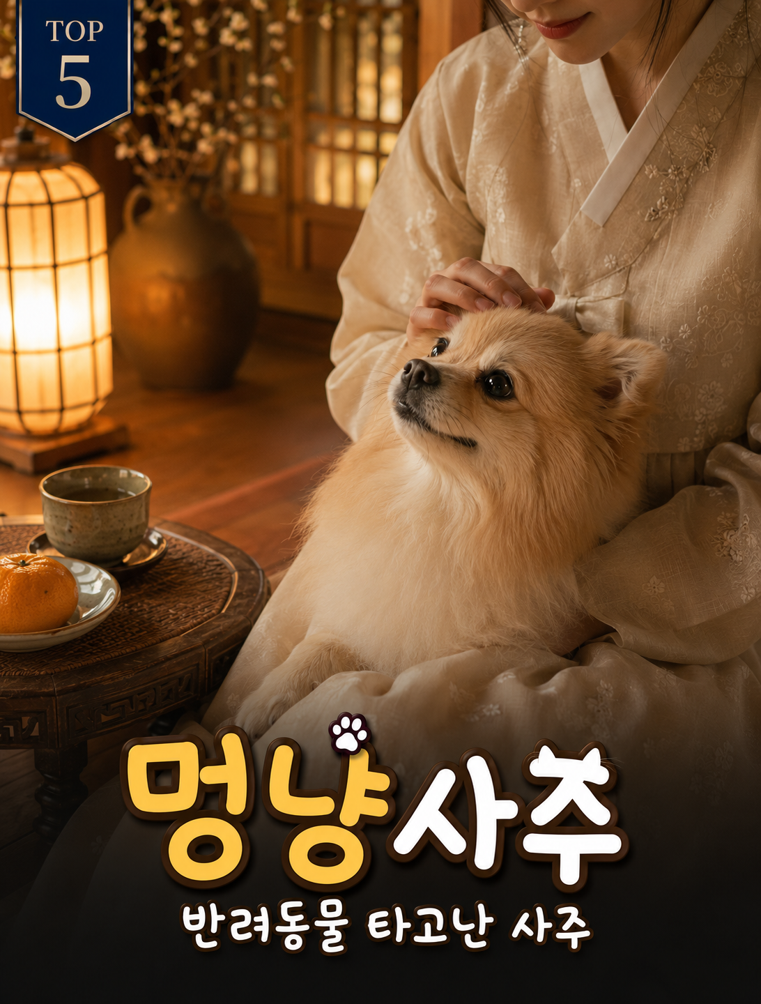 멍냥사주 · 반려동물 타고난 사주